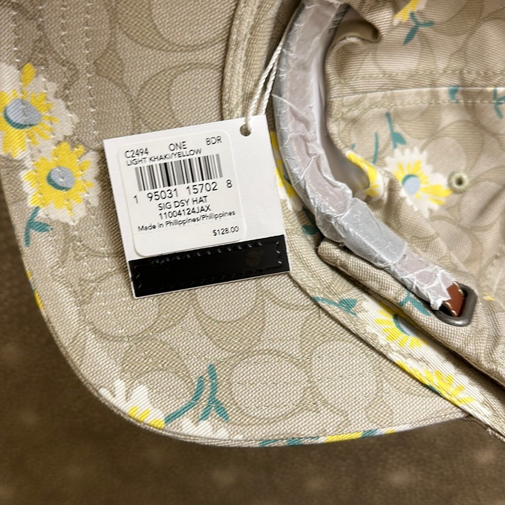 🔥🔥🔥NEW COACH Signature Daisy Hat Cap - Picture 5 of 6